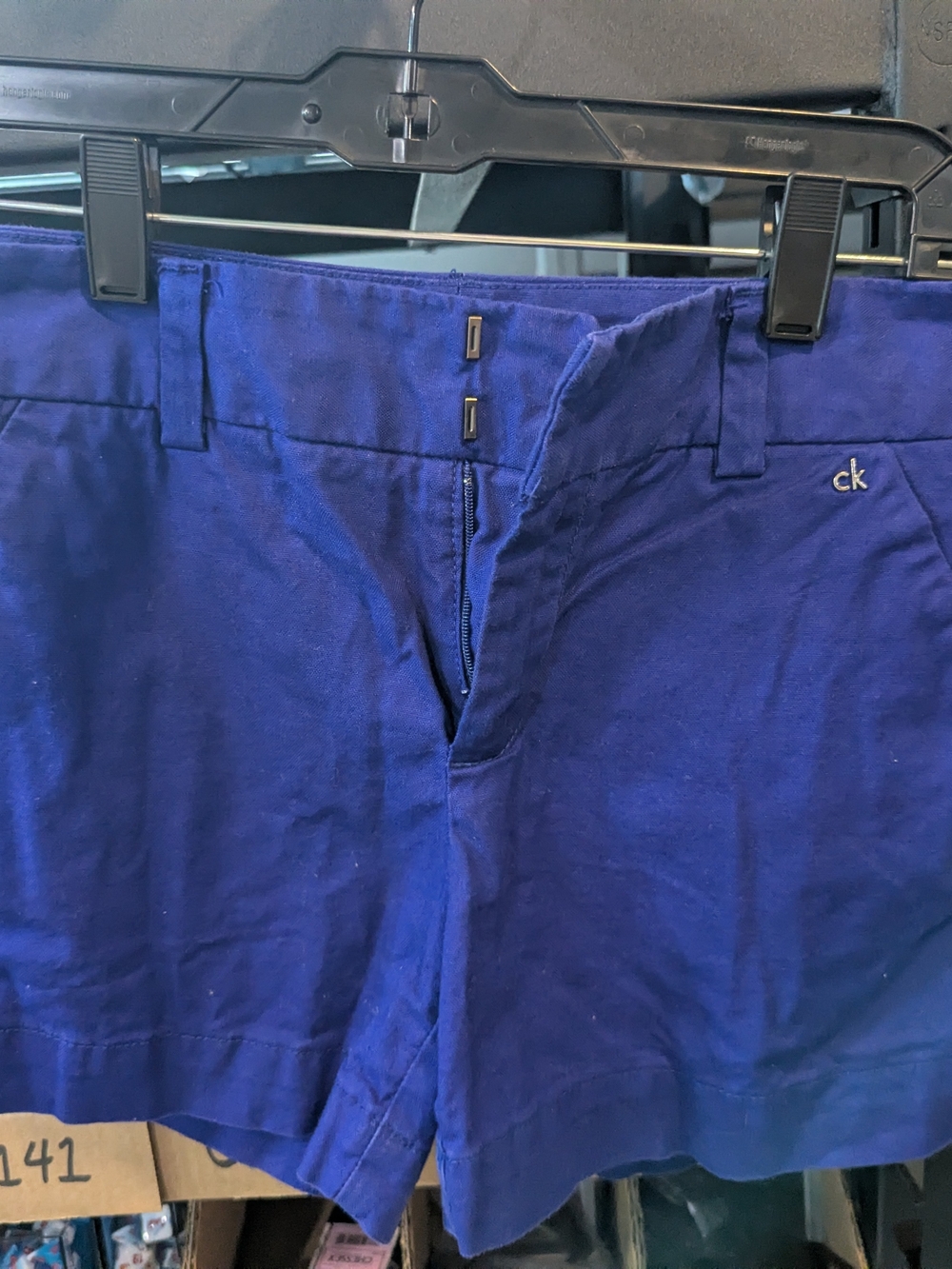 Calvin Klein Women’s Cobalt Blue Cargo Shorts | 4